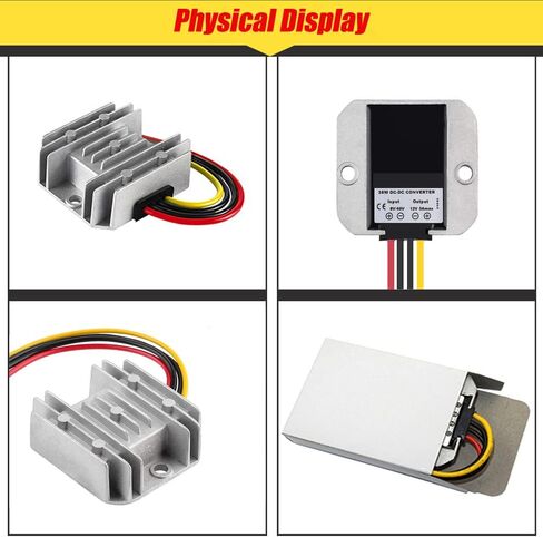 DC 12V 24V to 5V 3A Converter DC Voltage Reducer Regulator Step Down Buck Converter Power Supply Volt Transformer Module in Saudi Arabia
