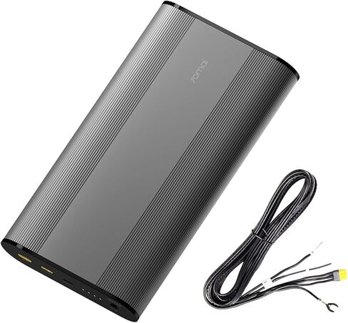 70mai Dash Cam Battery Pack BL96NNX, Hardwire Charging via Fuse Box, 96Wh LiFePO4 Backup Power, Up to 30-Hour Parking Mode, Low Voltage Protection, 11.2-30V input, XT30+Type-C Output, 7-protection BMS in Kuwait