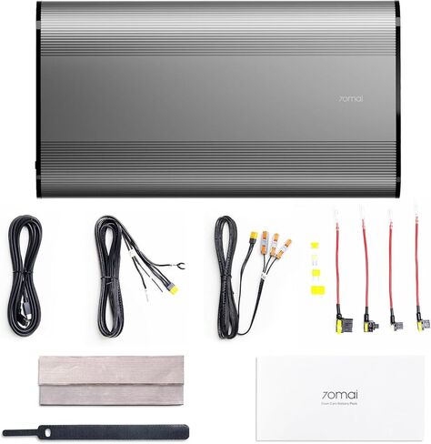 70mai Dash Cam Battery Pack BL96NNX, Hardwire Charging via Fuse Box, 96Wh LiFePO4 Backup Power, Up to 30-Hour Parking Mode, Low Voltage Protection, 11.2-30V input, XT30+Type-C Output, 7-protection BMS in Kuwait