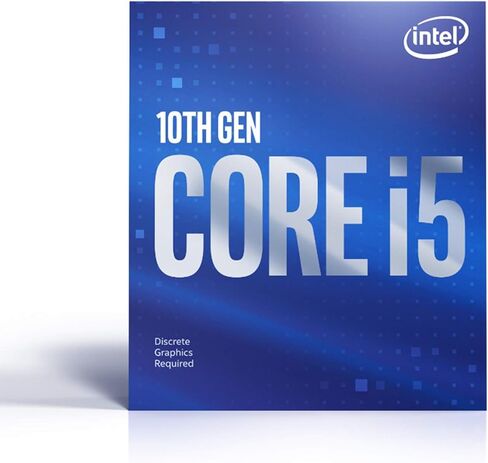 Intel Core i5-10400f معالج سطح المكتب 6 النوى حتى 4.3 جيجاهرتز دون رسومات المعالج LGA1200 (شرائح سلسلة Intel 400) 65W ، رقم الطراز: BX8070110400F (متجدد) in Saudi Arabia