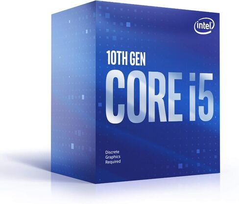 Intel Core i5-10400f معالج سطح المكتب 6 النوى حتى 4.3 جيجاهرتز دون رسومات المعالج LGA1200 (شرائح سلسلة Intel 400) 65W ، رقم الطراز: BX8070110400F (متجدد) in Saudi Arabia