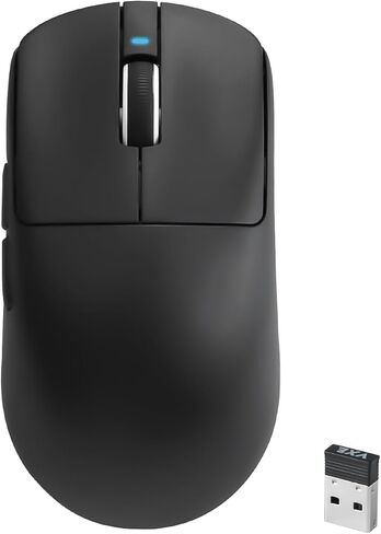 R1 SE+ Mouse Wireless Gaming Mouse ، 18000 DPI ، مستشعر PAW3395 SE عالي الدقة ، 55 جرام خفيفة الوزن ، MODE-MODE 2.4G/BT5.0/USB-C ، الفئران المبرمجة المبرمجة مناسبة لأجهزة الكمبيوتر المحمولة/MAC (White) in Kuwait