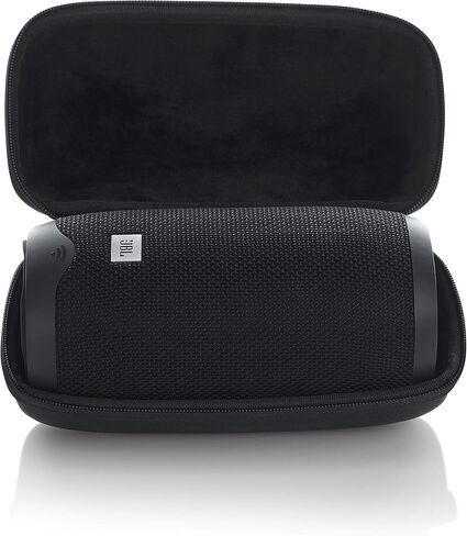 JBL Lifestyle Case Case for Charge 3 Bluetooth Portable Speaker ؛ قذيفة إيفا الوعرة مع مقطع سحاب مقاوم للطقس ومقطع على غرار Carabiner (JBL-Charge3-case) in Saudi Arabia