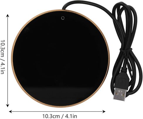 كوب القهوة أكثر دفئًا ، فنجان قهوة USB ذكي أكثر دفئًا ، 55 ℃ درجة حرارة ثابتة أكثر دفئًا ، مشروب كهربائي محمول أكثر دفئًا للبنك الدافئ in Saudi Arabia