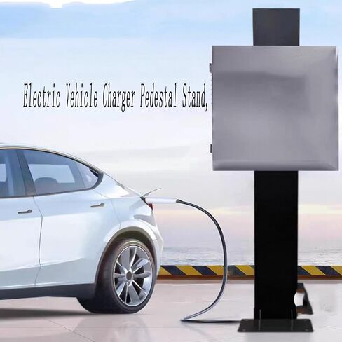 Corrosion Resistance EV Charger Stand，Heavy Duty Pedestal for Charging Station, Floor Mounted Freestanding ，for Charging Station Garage in Saudi Arabia
