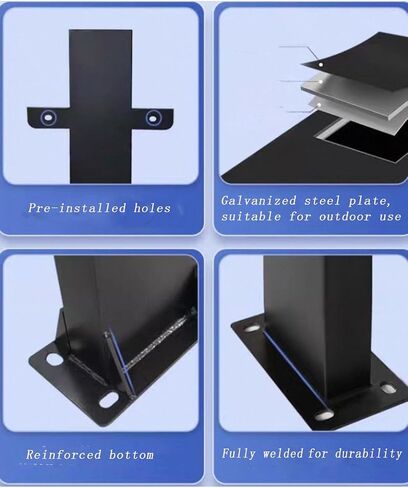 Corrosion Resistance EV Charger Stand，Heavy Duty Pedestal for Charging Station, Floor Mounted Freestanding ，for Charging Station Garage in Saudi Arabia