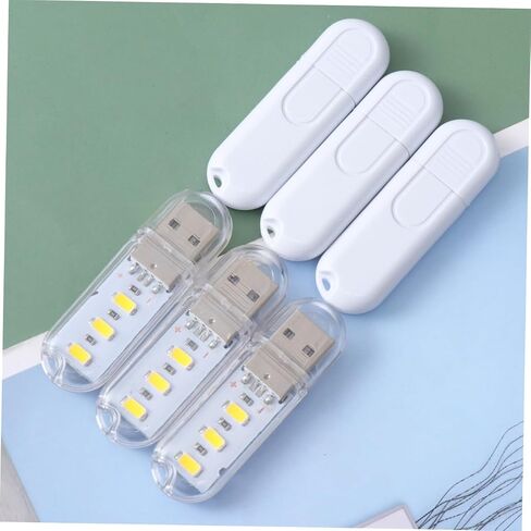 DOITOOL 12 PCS USB Night Light LED Nightlight Mini USB Keyboard Light LED Night Light in Saudi Arabia