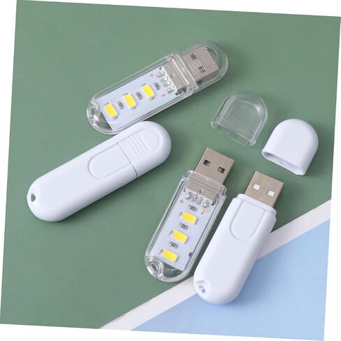 DOITOOL 12 PCS USB Night Light LED Nightlight Mini USB Keyboard Light LED Night Light in Saudi Arabia