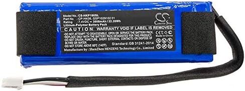 3000mAh/7.4V Replacement Battery for Harman/Kardon Go Play Go Play Mini GO+ Play CP-HK06 GSP1029102 01 in Saudi Arabia
