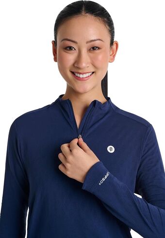 Women's Golf Quarter-Zip - UPF 50+ Sun Protection - Arabella in Kuwait
