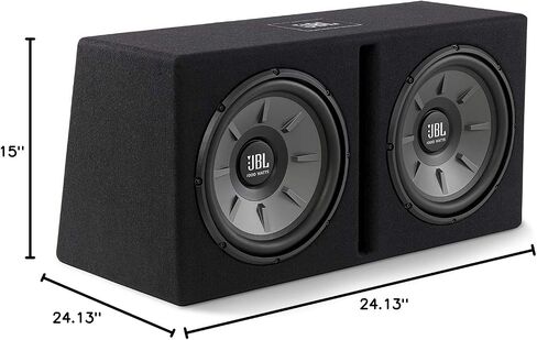 JBL JBLSTAGE1220BAM 2-12 "محملة مضخم صوت مضخم الصوت-A6001A in Saudi Arabia