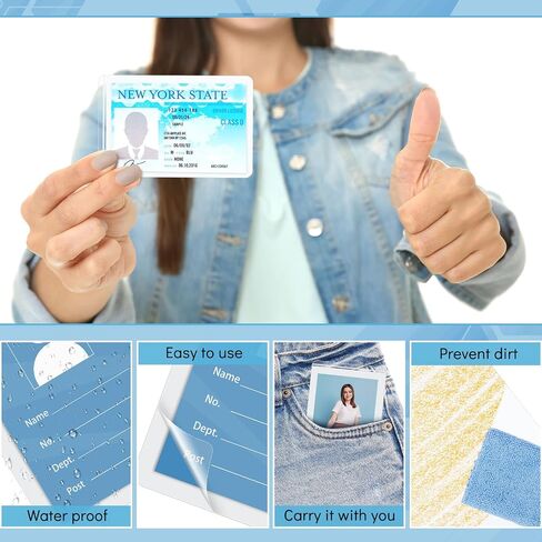 50 PCS Matte Self Lafficive Chloys Card Card Card Process لـ 2.6 × 3.9 بوصة 10 مللي شارة شارة مقاومة للماء لا توجد حرارة للحماية في مكتب الائتمان المدرسي in Saudi Arabia