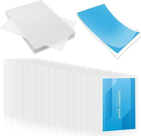 100 Packs Laminating Pouches 6" x 9" Clear Thermal Laminating Plastic Paper Laminator Sheets Index Card Laminating Pouches 5 mil Clear Lamination Sheets for Pass Cards Student ID Cards Work Permit in Saudi Arabia