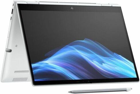 HP EliteBook 8 Flip G1i 13.3" Touchscreen Convertible 2 in 1 Notebook - WUXGA - Intel Core Ultra 7 265U - vPro Technology - 16 GB - 512 GB SSD - English Keyboard - Glacier Silver in Saudi Arabia