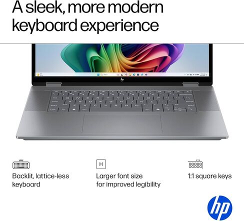 HP 2025 New Envy x360 2-in-1 Laptop, OmniBook X Flip 16" Touchscreen 2K IPS Display, AMD Ryzen AI 5 340, 16GB LPDDR5X RAM, 512GB Gen 4 SSD, Copilot AI, WiFi 6E, w/Microsoft Surface Pen, Win 11 Home in Kuwait