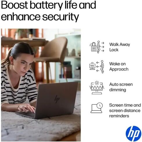 HP OmniBook X Flip 2-in-1 Copilot+ AI PC Laptop, 16" 2K Touchscreen, Intel Core Ultra 5 226V(>Ultra 7 155U), 16GB LPDDR5X, 1TB SSD, 5MP IR Webcam, Backlit KB, W/128GB PSD&Stylus, Win11 Home in Saudi Arabia
