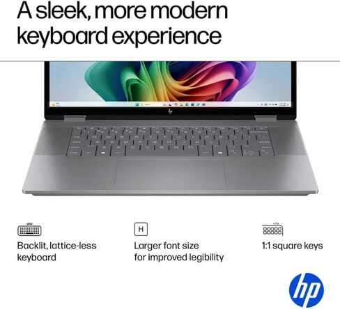 HP OmniBook X Flip 2in1 Copilot+ Laptop, 16" 2K Touchscreen, AMD Ryzen AI 5 >i7-1355U, 16GB LPDDR5x RAM 1TB SSD, Backlit KB, Up to 21 Hrs Batterylife, Windows11 +BWE Accessories,Successor to Envy x360 in Saudi Arabia