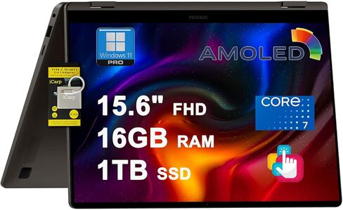 Samsung Galaxy Book4 360 2-in-1 المحمول 15.6 " in Kuwait