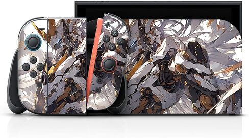Mecha Vinyl Skin for Nintendo Switch 2 (2025) – Mecha Design, Full-Body Protective Wrap, Anti-Scratch Decal, Easy to Apply & Remove in Saudi Arabia