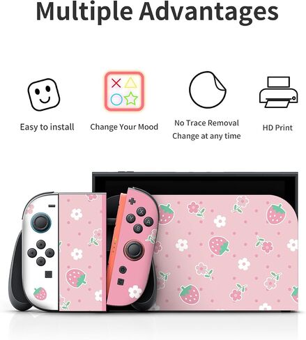 Mecha Vinyl Skin for Nintendo Switch 2 (2025) – Mecha Design, Full-Body Protective Wrap, Anti-Scratch Decal, Easy to Apply & Remove in Saudi Arabia