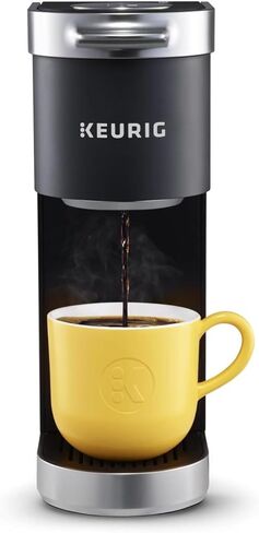 Keurig K-Mini Plus Single Severy Kup Pod Coffee Maker ، بحجم من 6 إلى 12 أوقية ، يخزن ما يصل إلى 9 قرون ، in Saudi Arabia