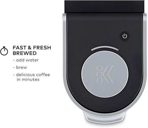 Keurig K-Mini Plus Single Severy Kup Pod Coffee Maker ، بحجم من 6 إلى 12 أوقية ، يخزن ما يصل إلى 9 قرون ، in Saudi Arabia