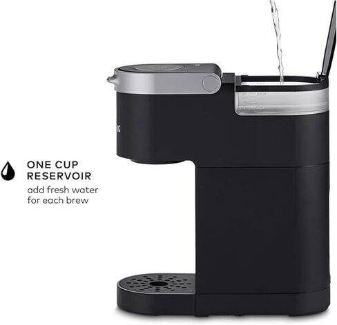 Keurig K-Mini Plus Single Severy Kup Pod Coffee Maker ، بحجم من 6 إلى 12 أوقية ، يخزن ما يصل إلى 9 قرون ، in Saudi Arabia