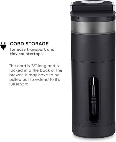 Keurig K-Mini Plus Single Severy Kup Pod Coffee Maker ، بحجم من 6 إلى 12 أوقية ، يخزن ما يصل إلى 9 قرون ، in Saudi Arabia