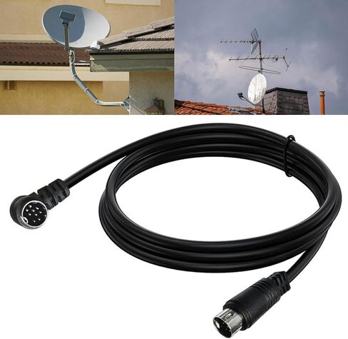 9 Needle 9pin S-Video Small DIN Adapter Extension Line Cable Straight/Elbow S Video 9p 9pins Small DIN Video Cable in Saudi Arabia