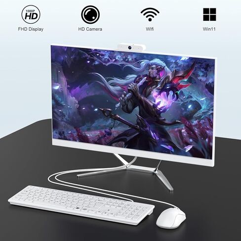 الكمبيوتر المكتبي الكل في واحد ، كمبيوتر سطح المكتب الكل في واحد ، كاميرا الويب HD ، معالج Celeron N100 (حتى 3.40 جيجا هرتز) ، ذاكرة وصول عشوائي 16 جيجابايت ، تخزين 512 جيجابايت ، معالج فائق الكفاءة ، من النوع C ، الماوس ولوحة المفاتيح ، ويندوز 11 Pro in Saudi Arabia