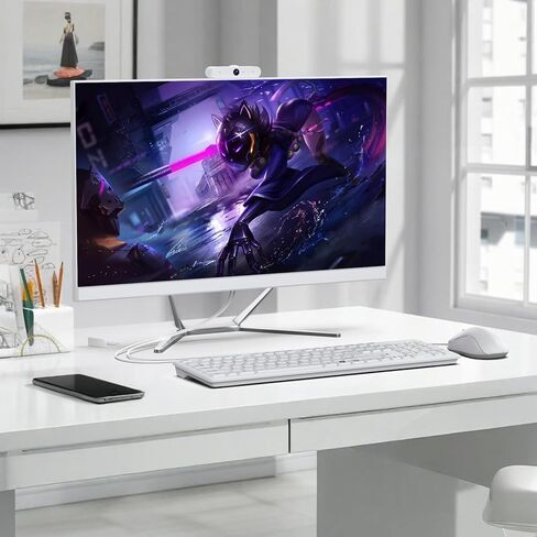 الكمبيوتر المكتبي الكل في واحد ، كمبيوتر سطح المكتب الكل في واحد ، كاميرا الويب HD ، معالج Celeron N100 (حتى 3.40 جيجا هرتز) ، ذاكرة وصول عشوائي 16 جيجابايت ، تخزين 512 جيجابايت ، معالج فائق الكفاءة ، من النوع C ، الماوس ولوحة المفاتيح ، ويندوز 11 Pro in Saudi Arabia