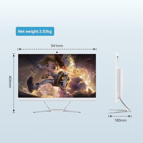 الكمبيوتر المكتبي الكل في واحد ، كمبيوتر سطح المكتب الكل في واحد ، كاميرا الويب HD ، معالج Celeron N100 (حتى 3.40 جيجا هرتز) ، ذاكرة وصول عشوائي 16 جيجابايت ، تخزين 512 جيجابايت ، معالج فائق الكفاءة ، من النوع C ، الماوس ولوحة المفاتيح ، ويندوز 11 Pro in Saudi Arabia