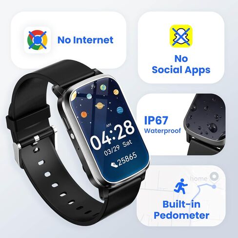 GPS Tracker for Kids لا يشاهد أي اشتراك ، وتتبع في الوقت الفعلي ، والرسائل الصوتية ذات الاتجاهين ، وتنبيهات الجيوفينس ، وسجل الرحلة ، ولا الإنترنت ، ولا ألعاب ، وعداد الخطى المدمج ، ومقاوم للماء in Kuwait