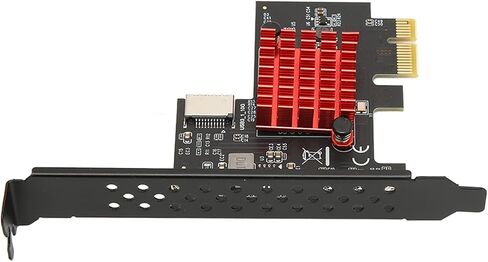 DILWE USB 3.2 GEN 2 TYPE Type E Front Panel Card ، محول عالي السرعة 10 جيجابت في الثانية مع واجهة PCIE 3.0 X2 لـ 10 و 8 ، وحدة تحكم ASM3142 in Saudi Arabia