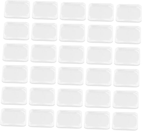 Gatuida Transparent Memory Card Storage Boxes Portable Card Carrying Holders Compact Protective Cases Jewelry and Small Items Organizer in Saudi Arabia
