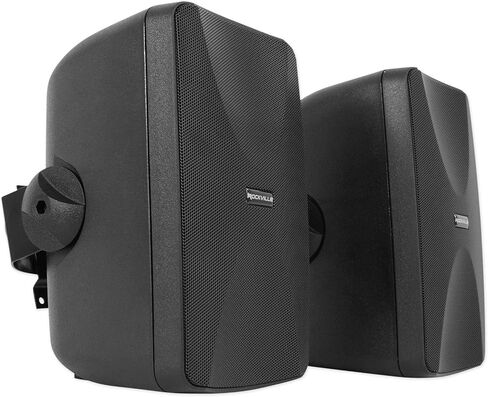 Rockville (12) WET-7020B Black 70V 5.25" Commercial Indoor/Outdoor Wall Speakers in Saudi Arabia