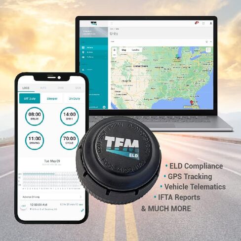 جهاز التسجيل الإلكتروني (ELD) للشاحنات ، متوافقة مع FMCSA in Saudi Arabia
