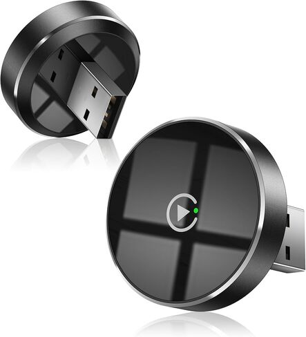 2025 محول CarPlay اللاسلكي لـ iPhone ، يحول المصنع السلكي إلى Dongle اللاسلكية للسيارات من 2016 و iOS 10+ ، والتوصيل والتشغيل ، لا يوجد زمن انتقال in Saudi Arabia