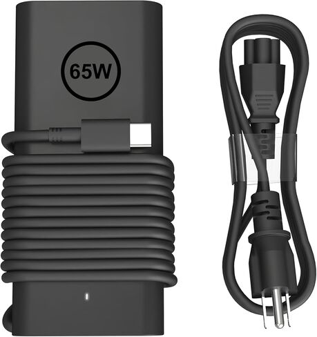 65W USB C AC AC ACTAPTER ADPTOP Charger متوافق مع Dell Latitude 3450 552. in Kuwait