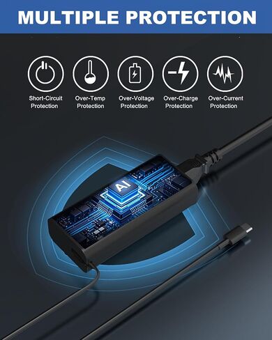 65W USB C AC AC ACTAPTER ADPTOP Charger متوافق مع Dell Latitude 3450 552. in Kuwait