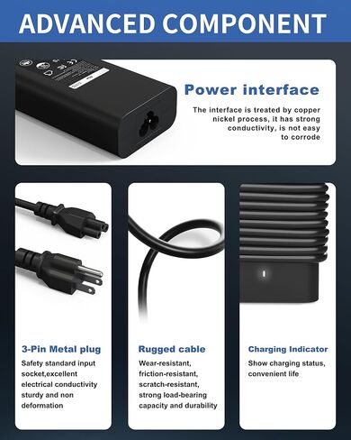 65W USB C AC AC ACTAPTER ADPTOP Charger متوافق مع Dell Latitude 3450 552. in Kuwait