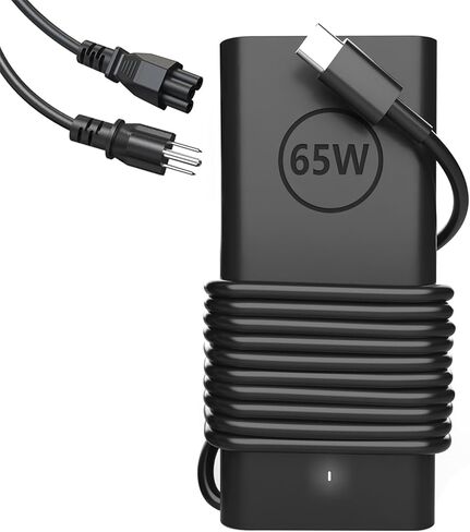 65W USB C AC AC ACTAPTER ADPTOP Charger متوافق مع Dell Latitude 3450 552. in Kuwait