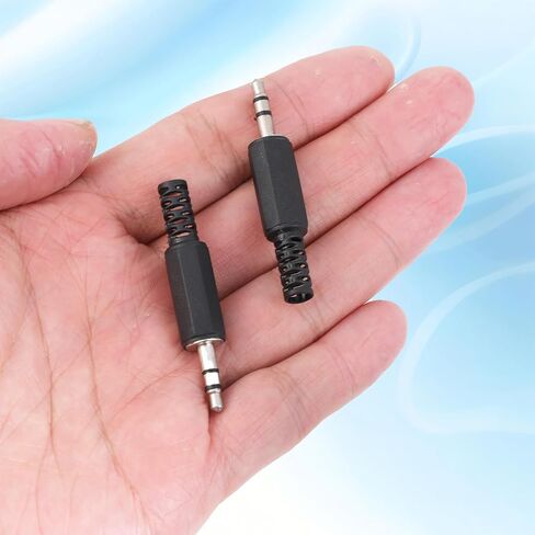 10pcs 3.5mm استبدال الإصلاح المكونات TRS 3 قطب استريو سدادات محول 1/8 "محولات جاك الأذنين جاك trs mono mal in Saudi Arabia