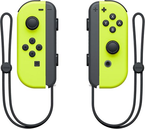 Nintendo Joy -Con (L/R) - Neon Yellow (متجدد) in Saudi Arabia
