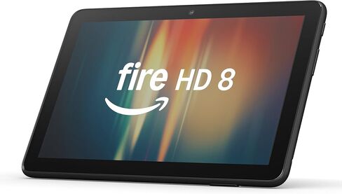 شاشة عالية الدقة من Amazon Fire HD 8 ، شاشة عالية الدقة ، ذاكرة 3 جيجا بايت ، 32 جيجابايت ، مصممة للترفيه المحمول ، الأسود ، (إصدار 2024) in Saudi Arabia