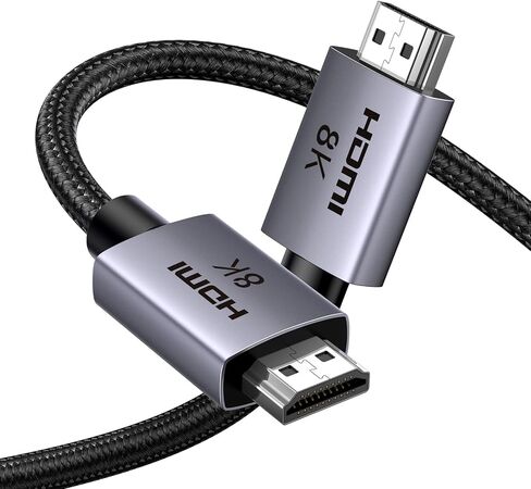 UGREEN USB C to DisplayPort 2.1 Cable 40Gbps 16K@30Hz 8K@120Hz Thunderbolt 4/3 to DisplayPort Cord Bundle with 8K HDMI 2.1 Cable 48Gbps 6.6FT, Certified Ultra High Speed HDMI Cord Aluminum, 4K@240Hz in Saudi Arabia