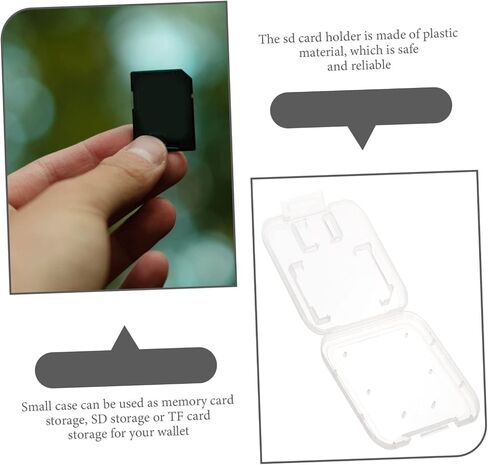 Gatuida 24pcs Portable and Memory Card Storage Organizer Case Holder Closure Compact Design for Safe Card Protection and Easy Carrying in Saudi Arabia
