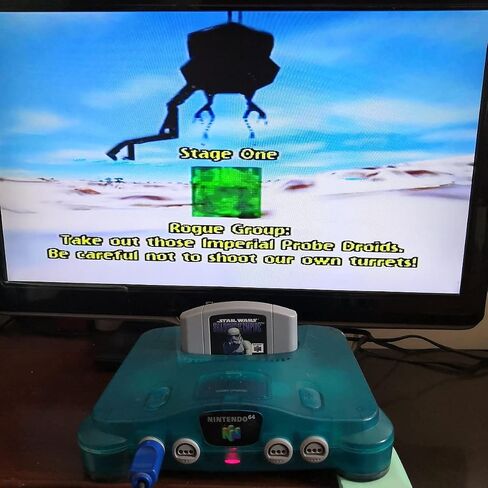 Star Wars Shadows of the Empire Game Card for Nintendo 64 N64 US Version (متجدد) in Saudi Arabia