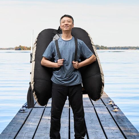Float Tubes for Fishing with Pump, Oxford Cloth Inflatable Fishing Float Tube Fishing Raft Belly Boat,286.6 lbs Strong Load Capacity Waterproof for Fishing & Angling in Kuwait