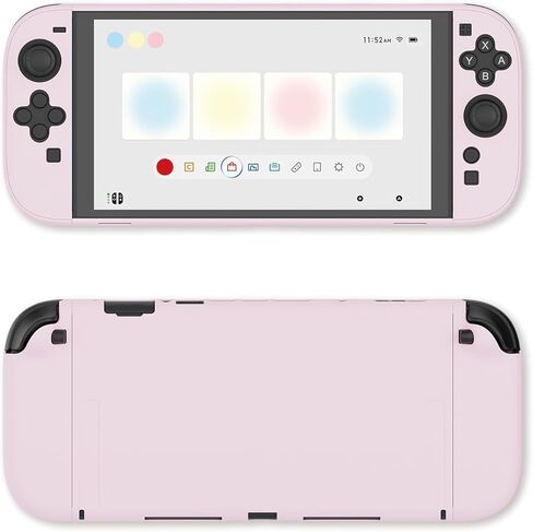 Geekshare Hard Case متوافق مع Nintendo Switch 2 (2025) ، وغطاء واقٍ مضاد للخلع لوحدة التحكم في التبديل ووحدة التحكم في الفرح ، والكرز الوردي in Kuwait
